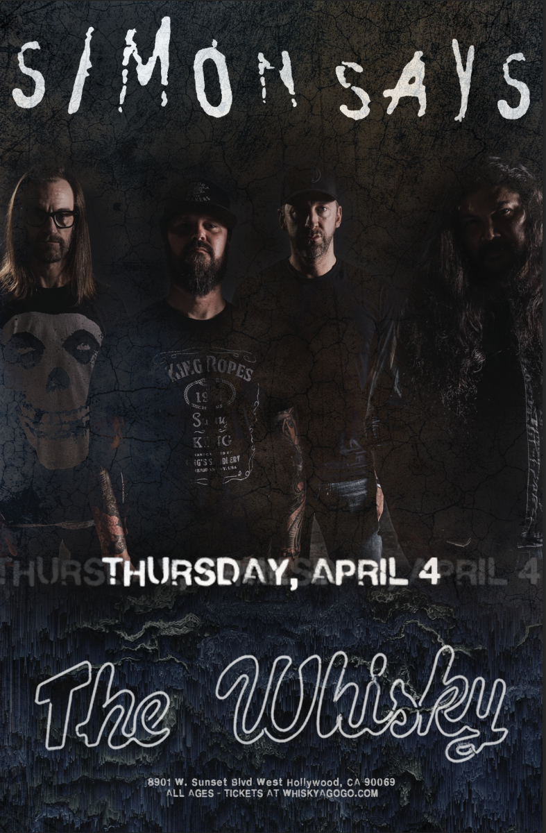 Simon Says Announce Roseville, CA Show – Metal Anarchy