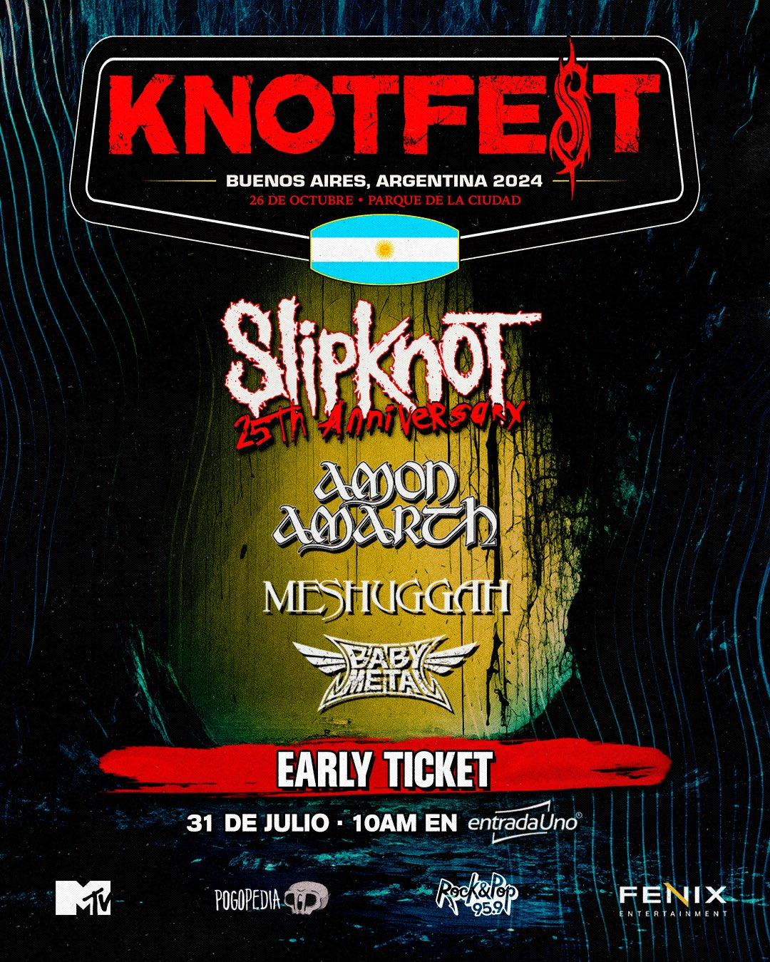 Slipknot Announce NEW Argentinian + Chilean ‘Knotfest’ Shows And Lineups