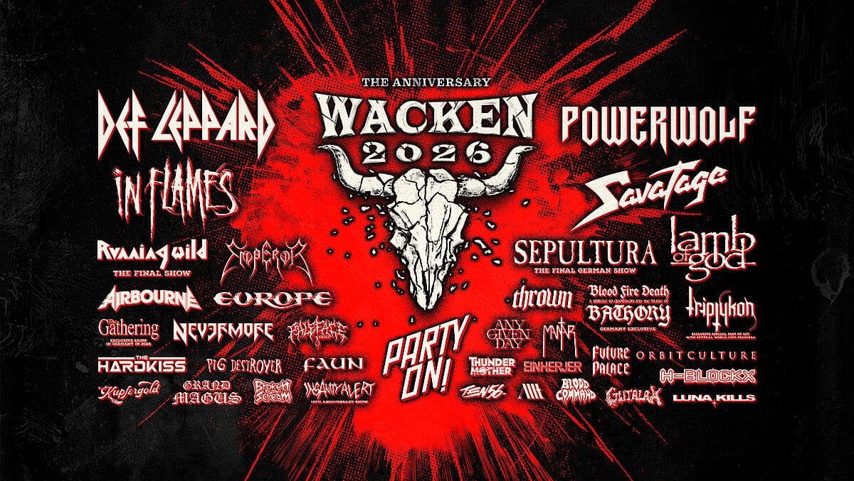  Foto zu Wacken Open Air Announces Line-Up For 2026 Festival, Including 