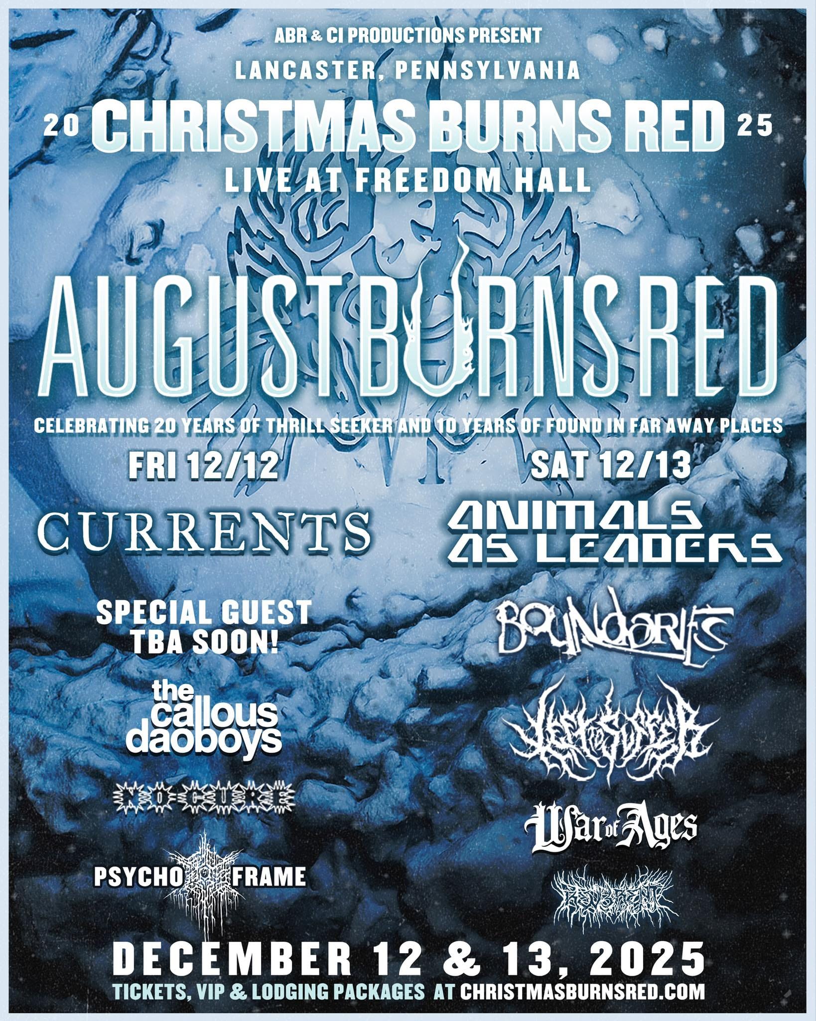 Christmas Burns Red Releases Final Heavy, Mosh-Approved Lineup