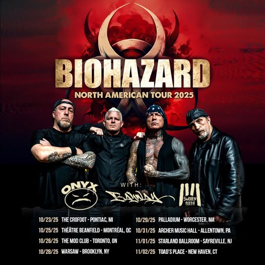 Biohazard's 'Divded We Fall' Out Now, New Tour Schedule Released