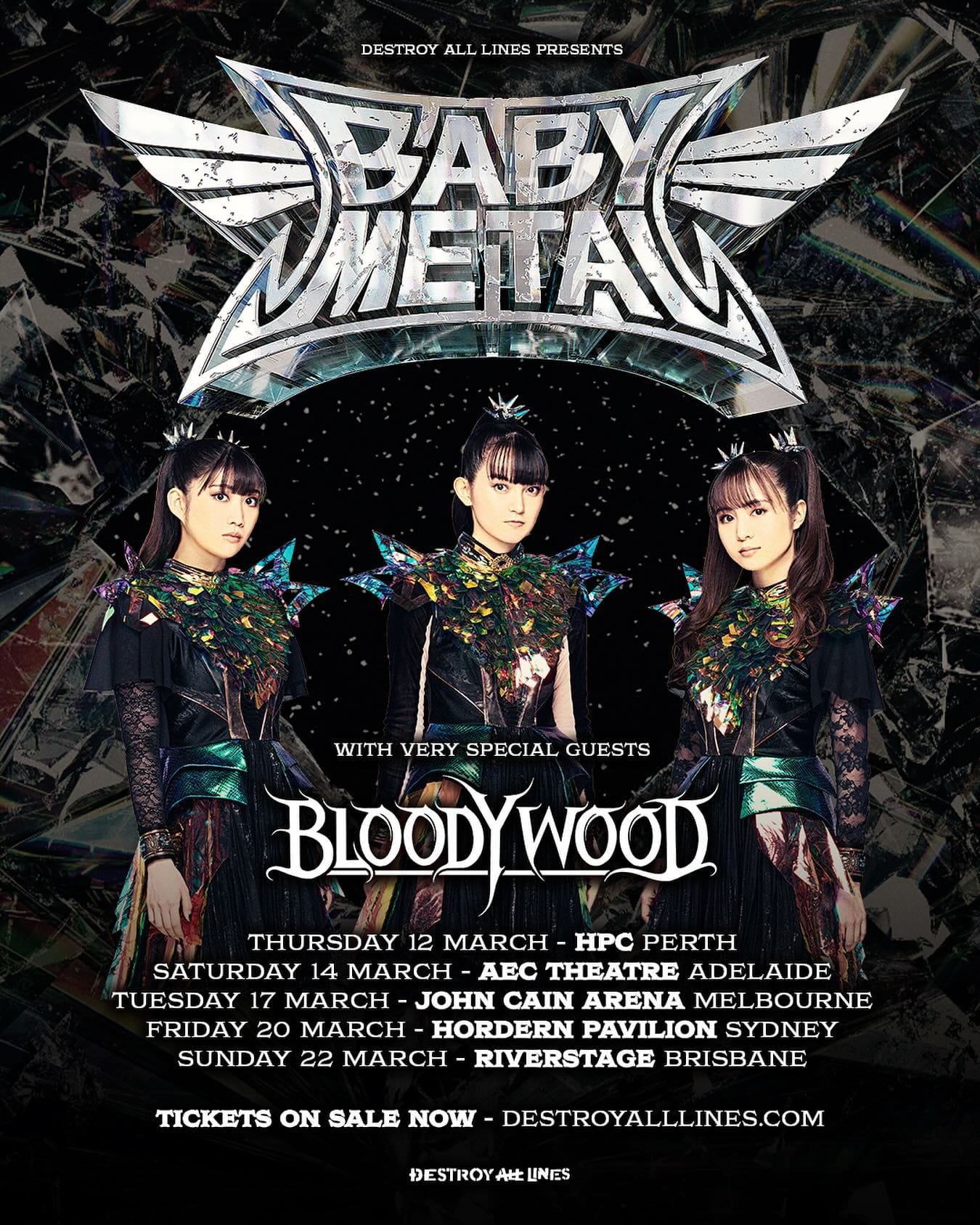 BABYMETAL And Bloodywood Extend Their Tour To Australia