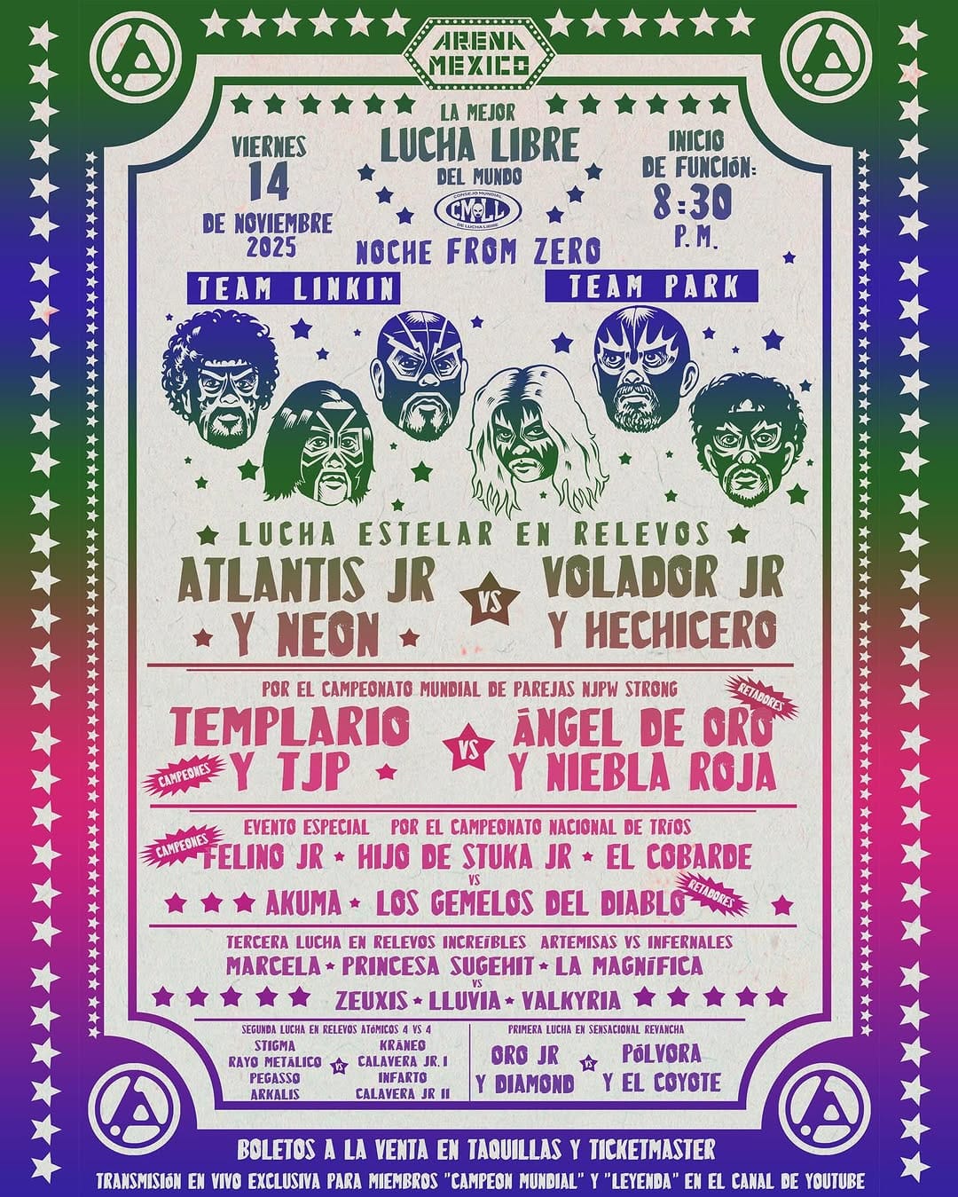 Linkin Park Announce Collaboration Show With Mexican Wrestling Company CMLL