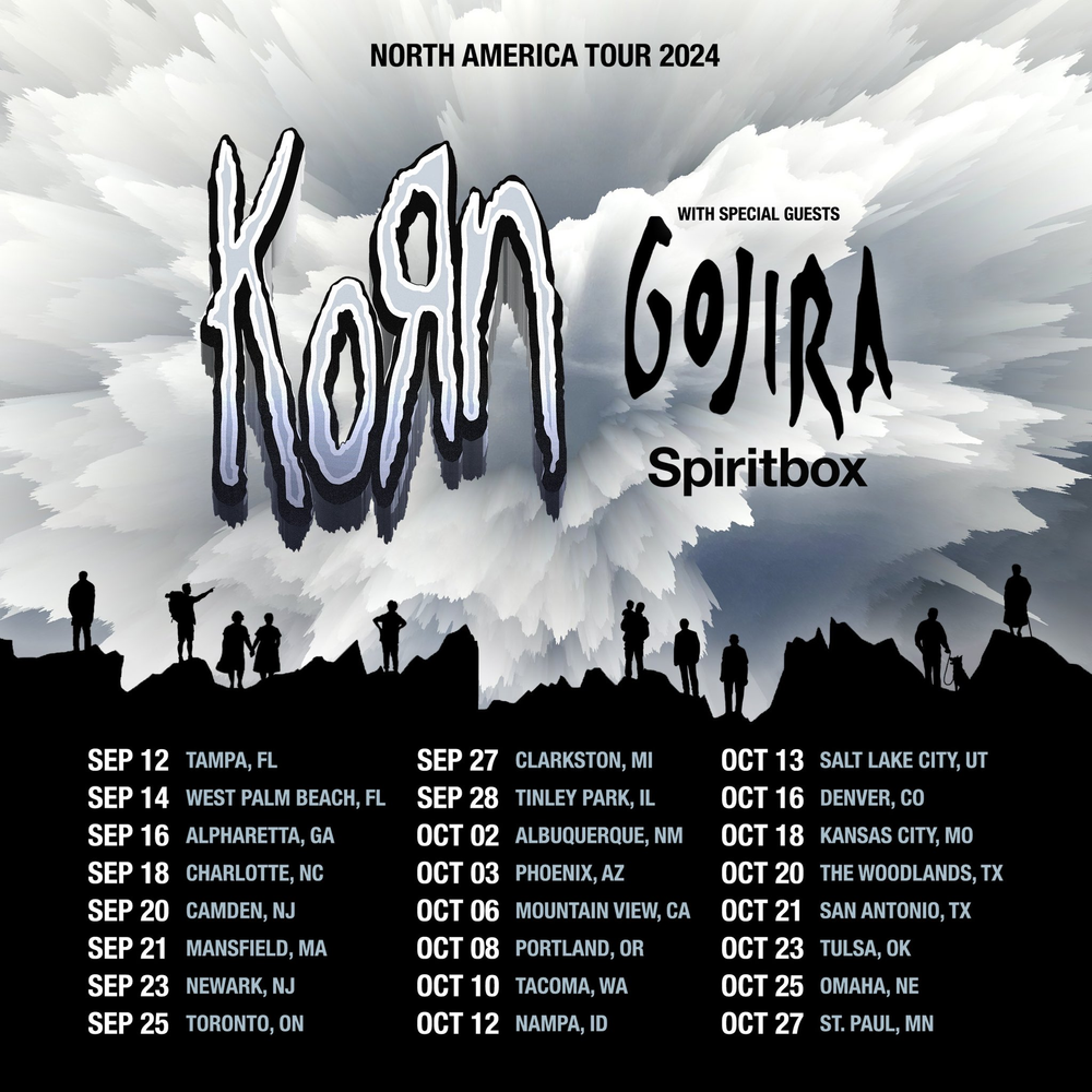 Korn Announce North America Tour 2024 with Support from Gojira and ...