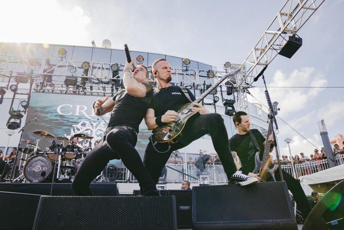Josh Rioux Creed's Endless Summer of '99: Live Footage In HD