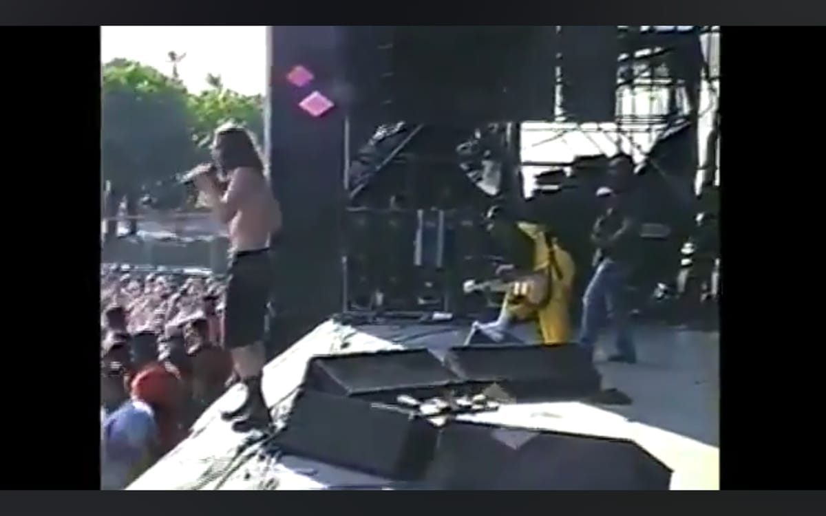 This One Time, At Lollapalooza, Soundgarden Covered Body Count