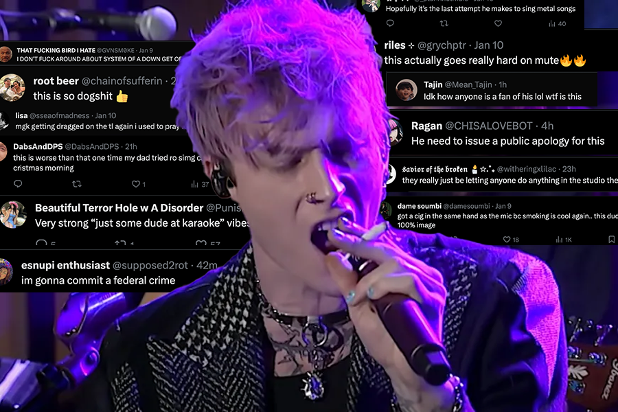 Machine Gun Kelly's Cover of "Aerials" by System of a Down Draws Mixed Reaction from Internet Commentariat