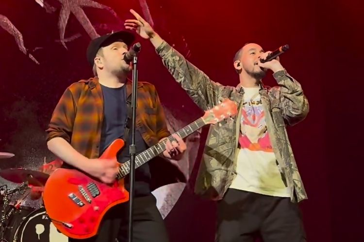 Mike Shinoda Surprises Fans by Joining Fall Out Boy for a Performance of "Dance, Dance" at iHeartRadio’s ALTer EGO Festival