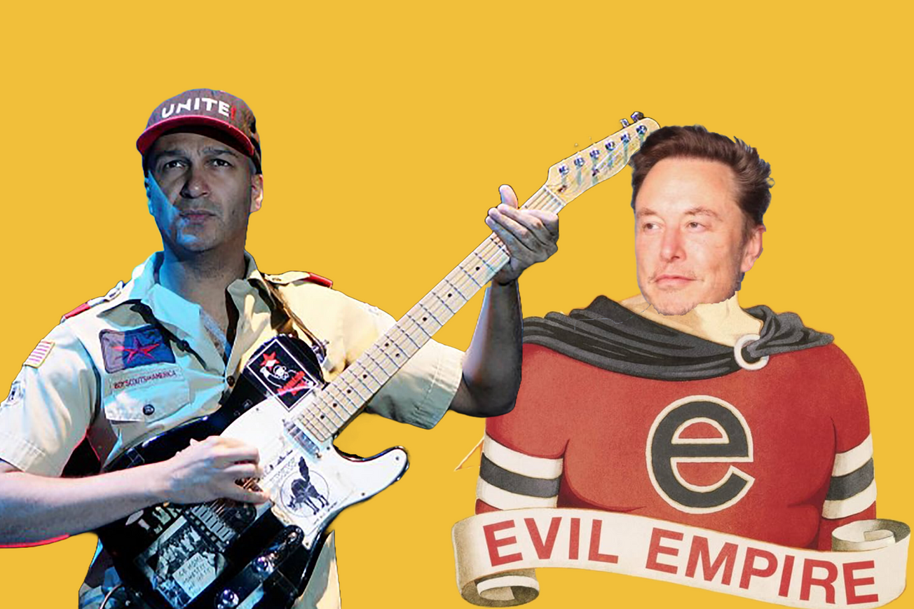 Tom Morello Fires Back At Elon Musk Over "Raging For The Machine" Comment
