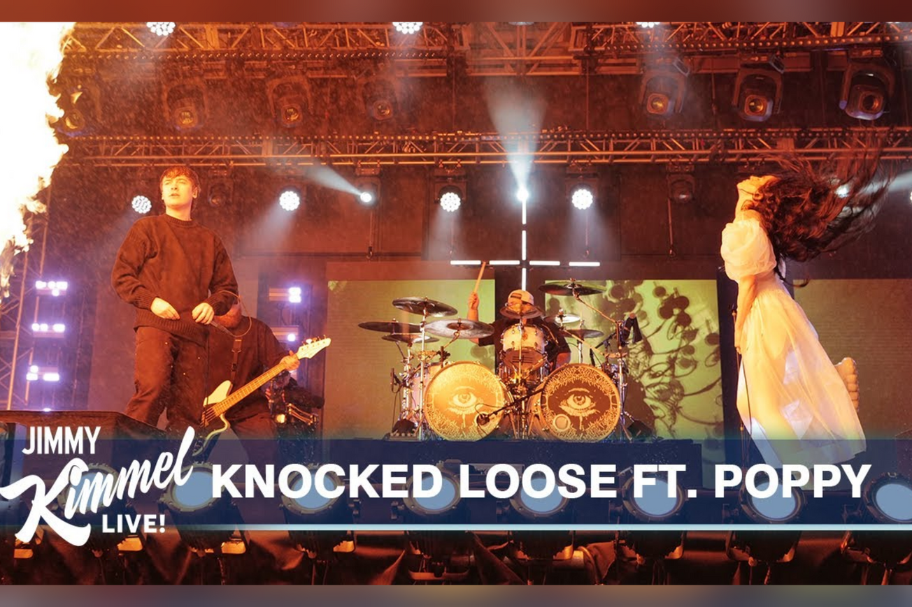 Knocked Loose and Poppy Perform On Jimmy Kimmel Live!