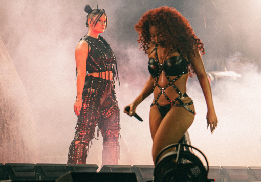 Megan Thee Stallion Invites Courtney LaPlante Onstage At Coachella For "TYG"
