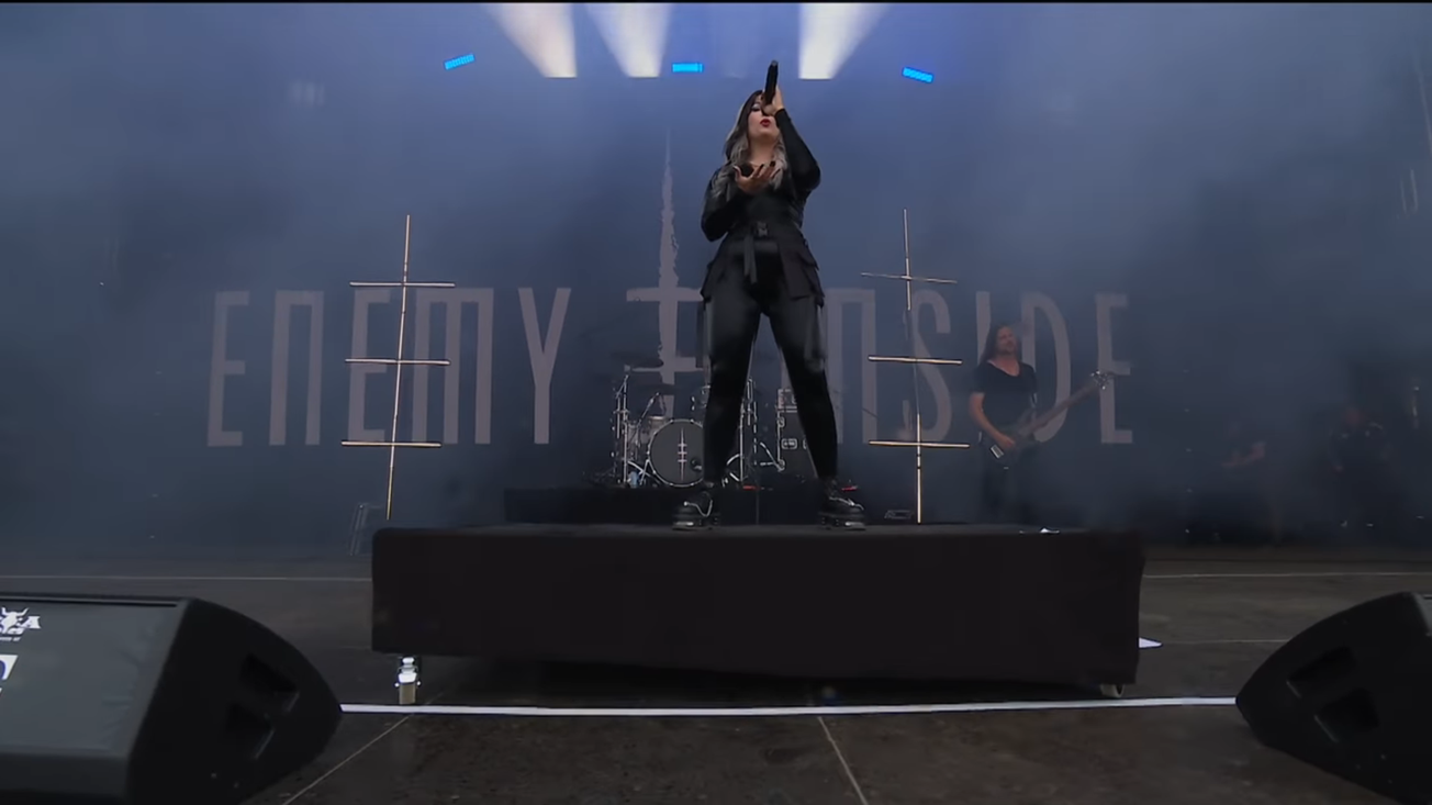 WATCH: Enemy Inside Share "Don't Call Me An Angel" Live From This Year's Wacken Open Air