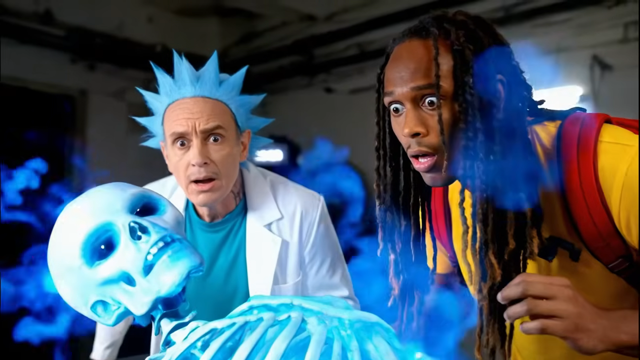WATCH: Lil Bushwick And Sid Wilson's Rick & Morty-Inspired Video For "We Gone"