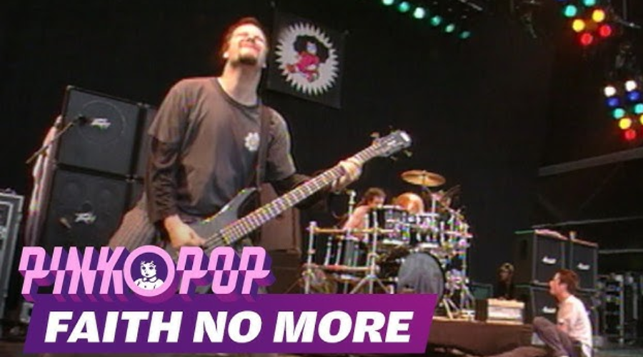 WATCH FROM THE ARCHIVES: Faith No More perform "Get Out," at Pinkpop Festival '95