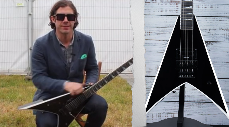 Wes Borland's New Jackson Signature King V