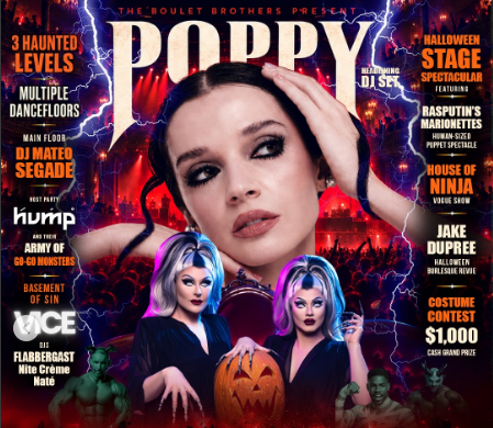 Poppy To Join The Boulet Brothers For Halloween Night At The Globe Theater