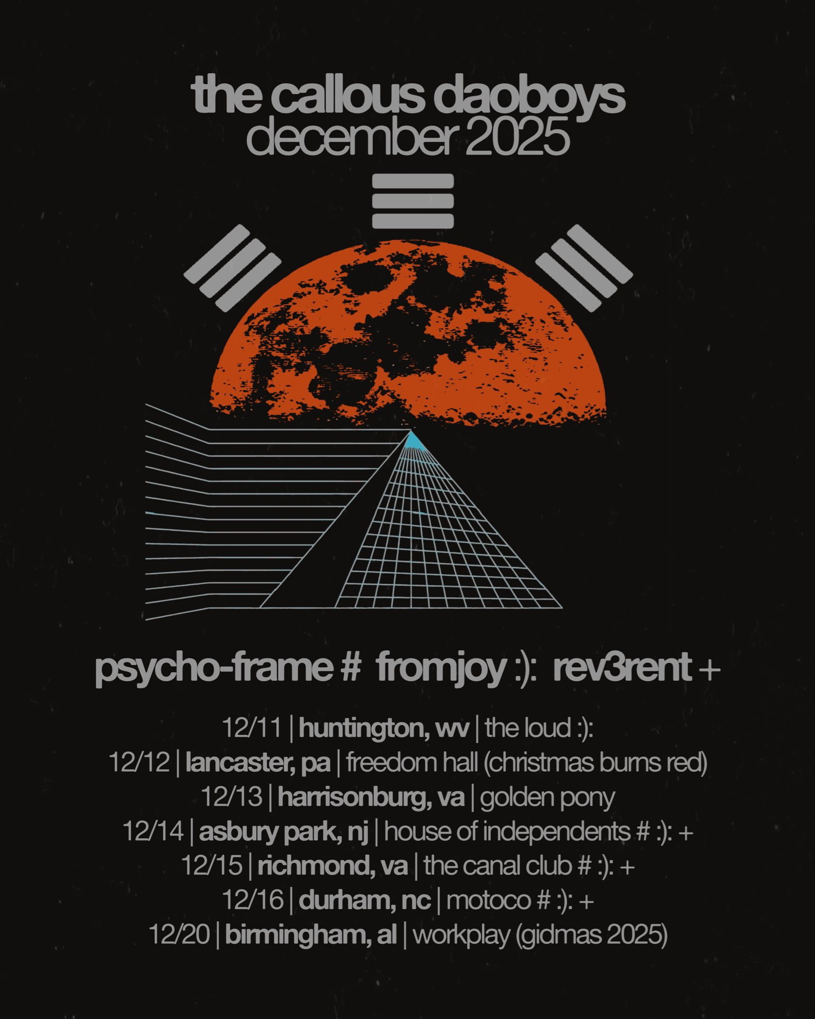 The Callous Daoboys Announce Headlining Tour For December