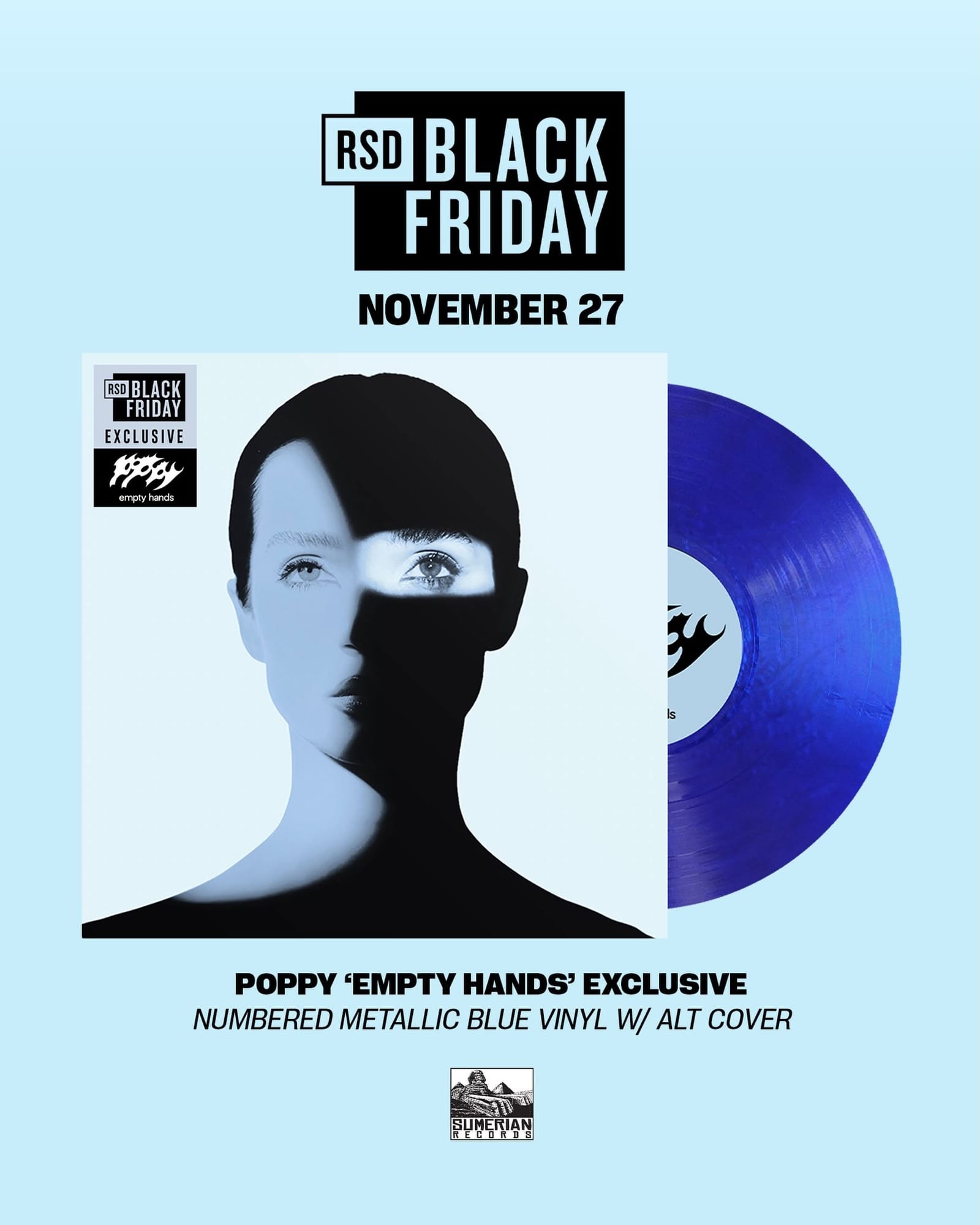 Poppy Celebrates Record Story Day With Special 'Empty Hands' Vinyl